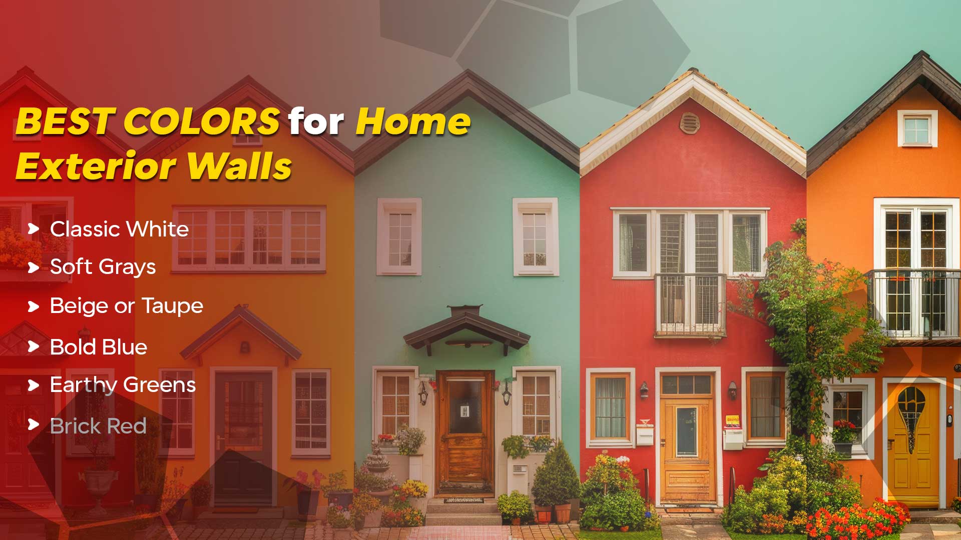 Best Colors for Home Exterior Walls